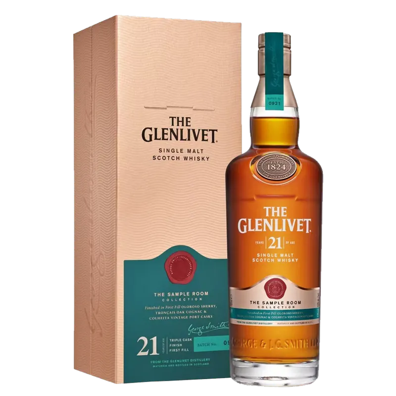 The Glenlivet Single Malt Whisky 21 y.o. 700ml
