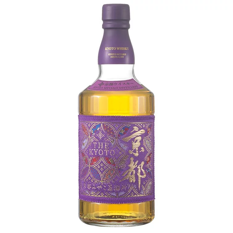 日本京都纯麦威士忌- 西阵织紫带 700ml