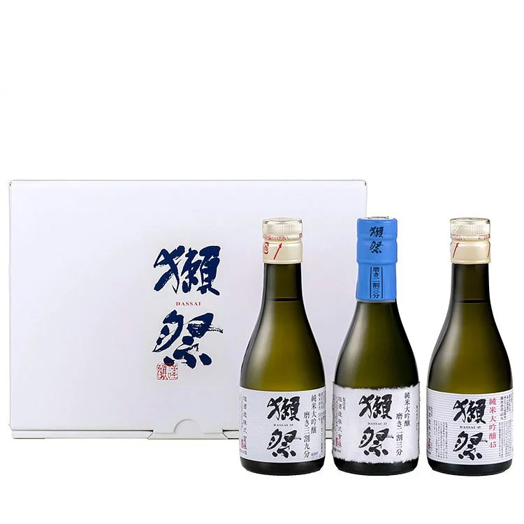 獺祭純米大吟釀迷你組合180ml(3瓶裝）