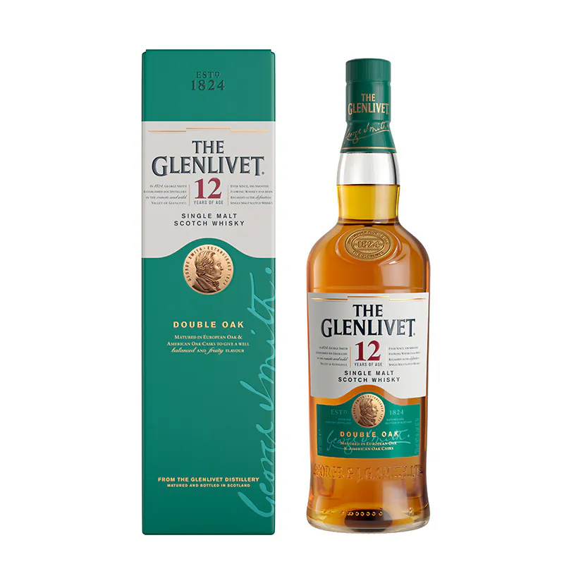 格蘭利威 The Glenlivet 12y Double Oak Whisky 700ml
