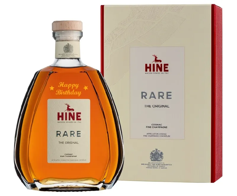 HINE 御鹿名致干邑(RARE) 700ml (祝賀語雕刻: HAPPY BIRTHDAY)