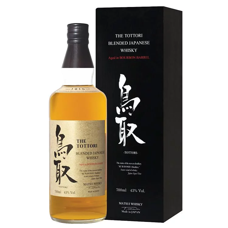 The Tottori 鳥取 Blended Whisky(Age in Bourbon Barrel) 43% 700ml