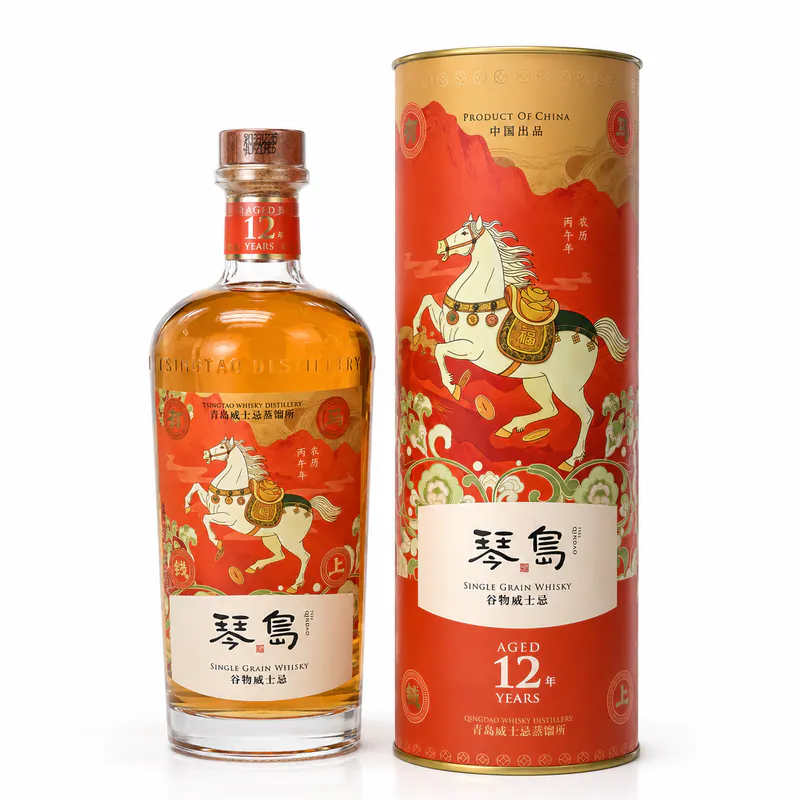 琴島 12年 (馬上有錢) 威士忌 700ml